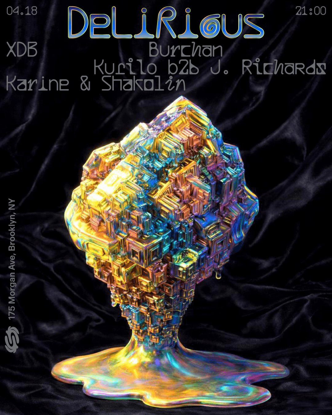 Delirious: XDB, Karine & Shakolin, Burchan, Kurilo, J. Richards