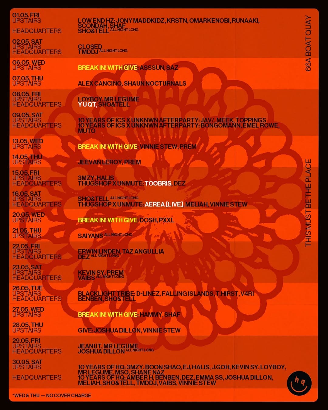 Ice Cream Sundays & UNKWN Joint Anniversary Club Takeover