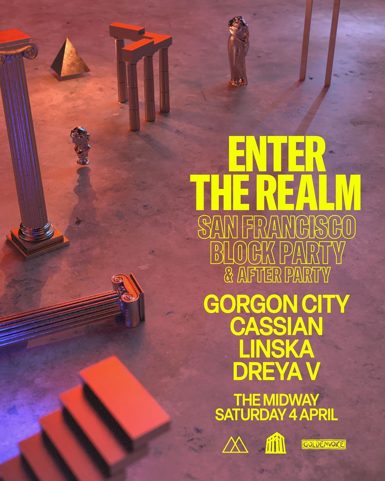 Gorgon City: Enter The Realm Block Party & After Party