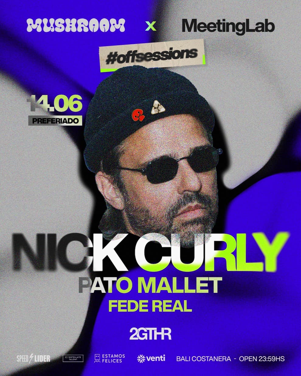 Nick Curly & MORE ARTISTS WINTER EDITION - by MUSHROOM, BALI COSTANERA