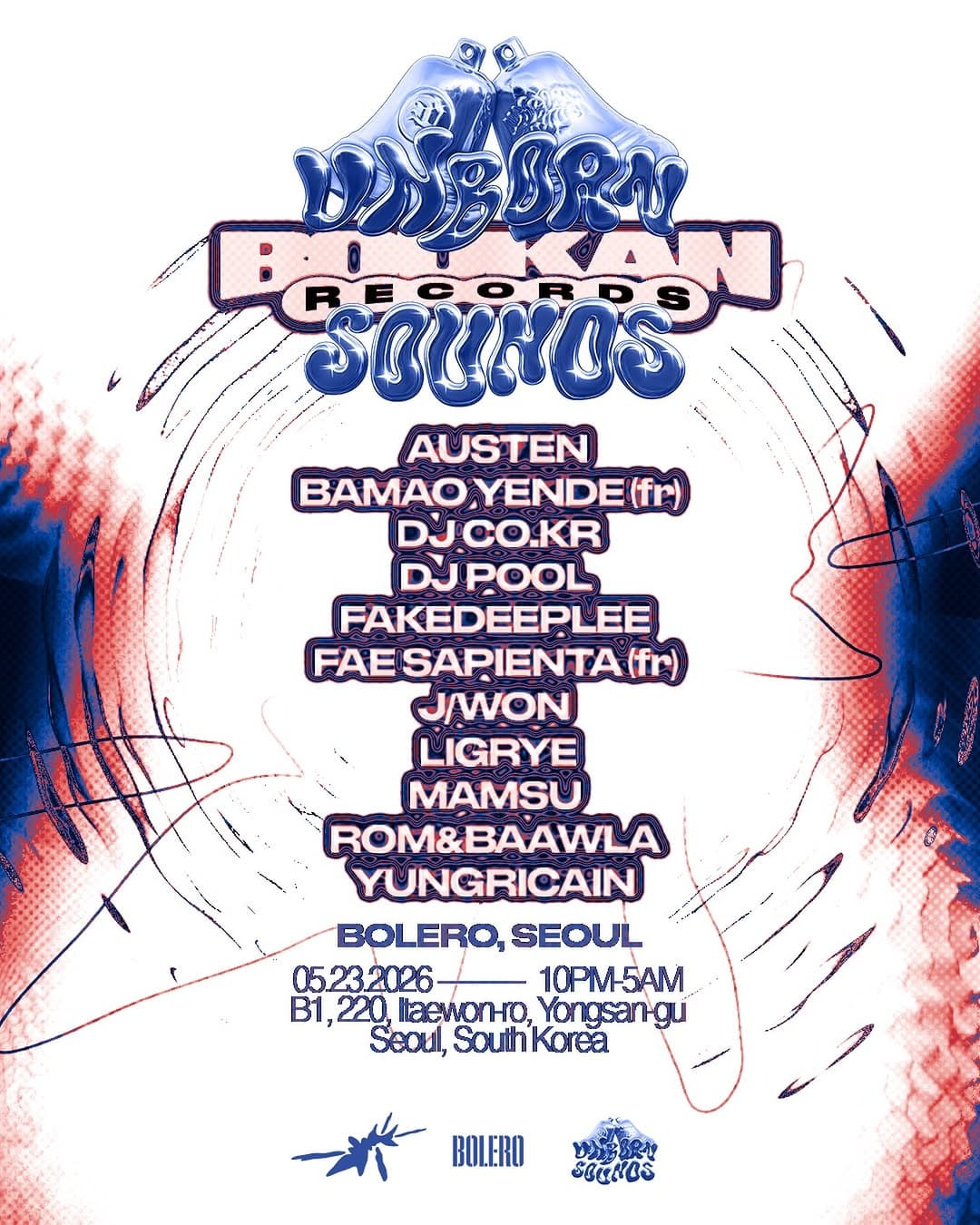 Bolero: UNBORN SOUNDS x BOUKAN RECORDS