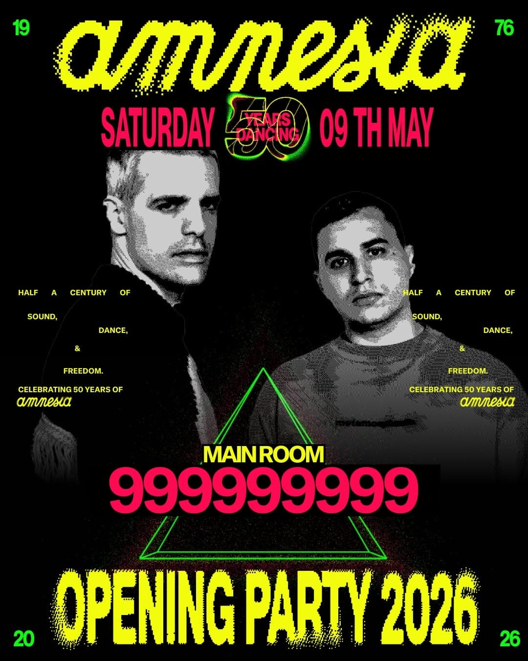 Amnesia Opening Party 2026