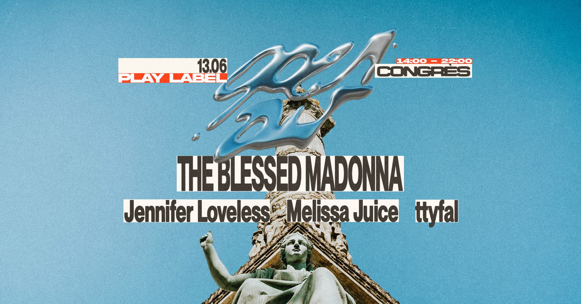 Play Label Open Air • Congrès • The Blessed Madonna
