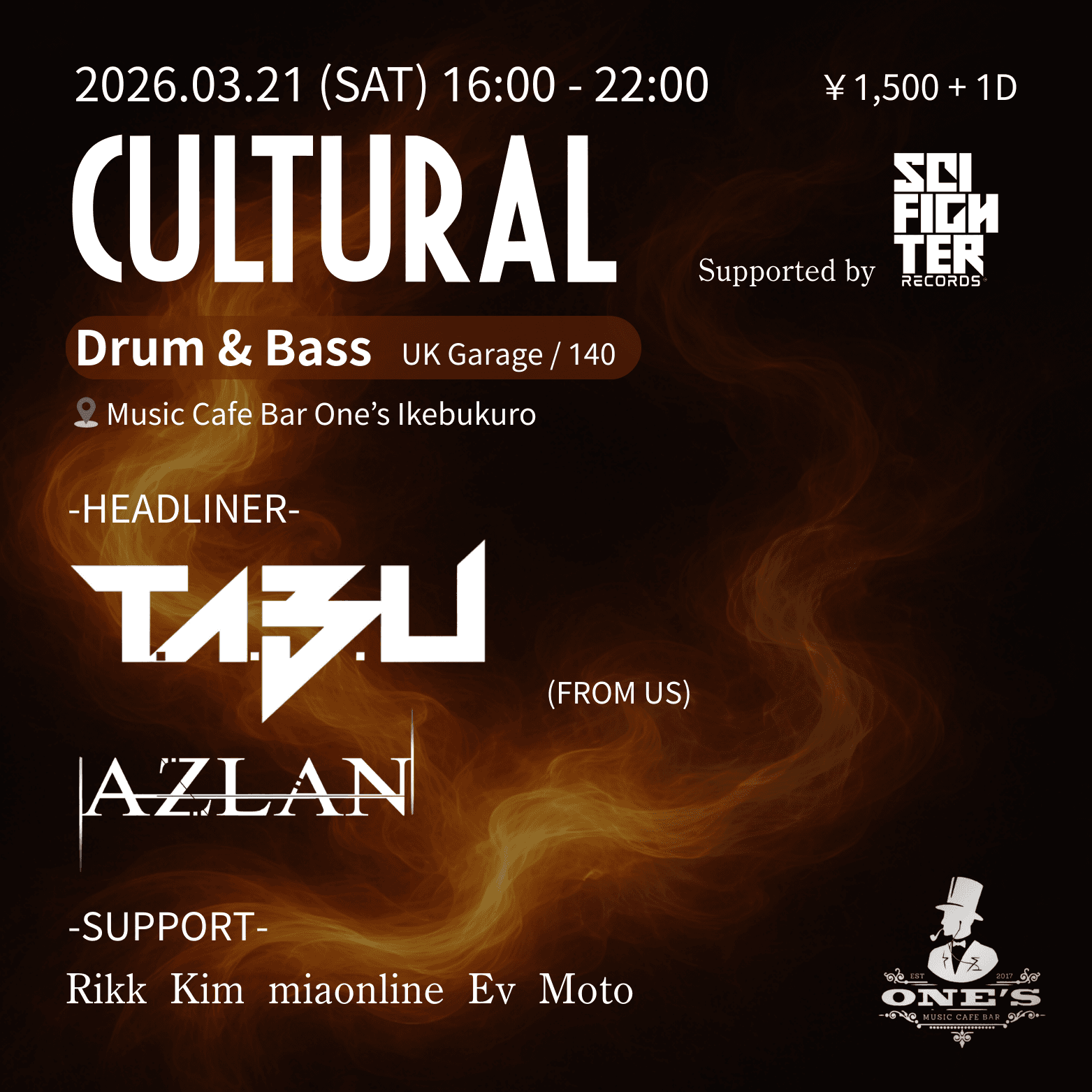 Cultural (Tokyo DnB / UKG Party)
