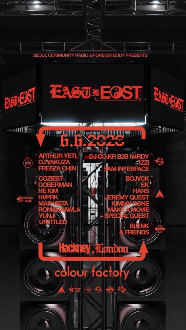 EAST IS TƧAƎ