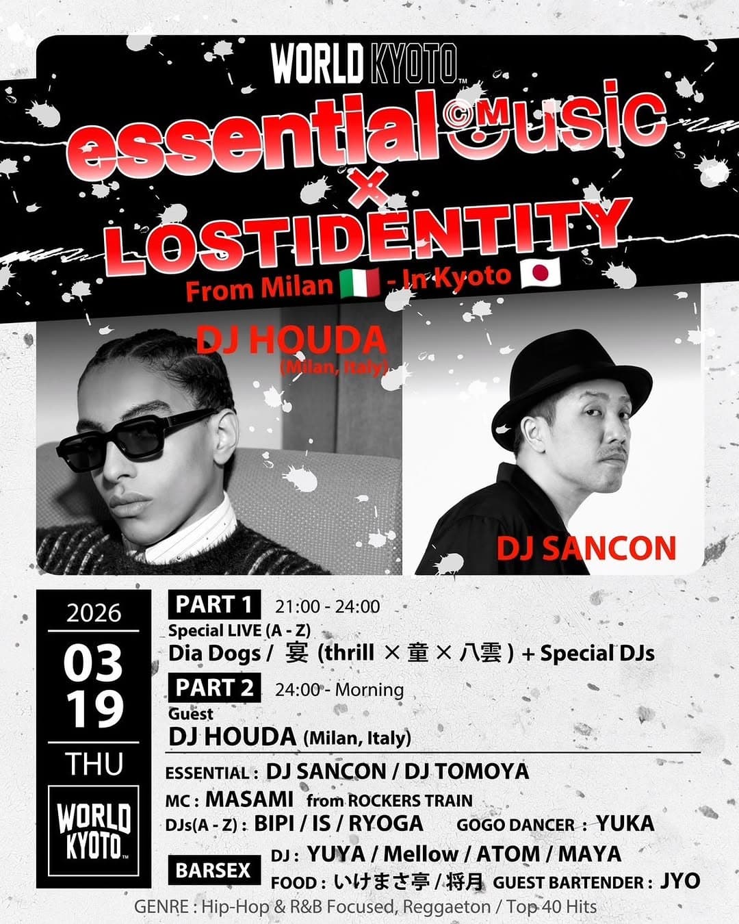 ESSENTIAL × LOSTIDENTITY